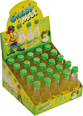 Gaudimax Apfel Likör, 25 x 0,2 l