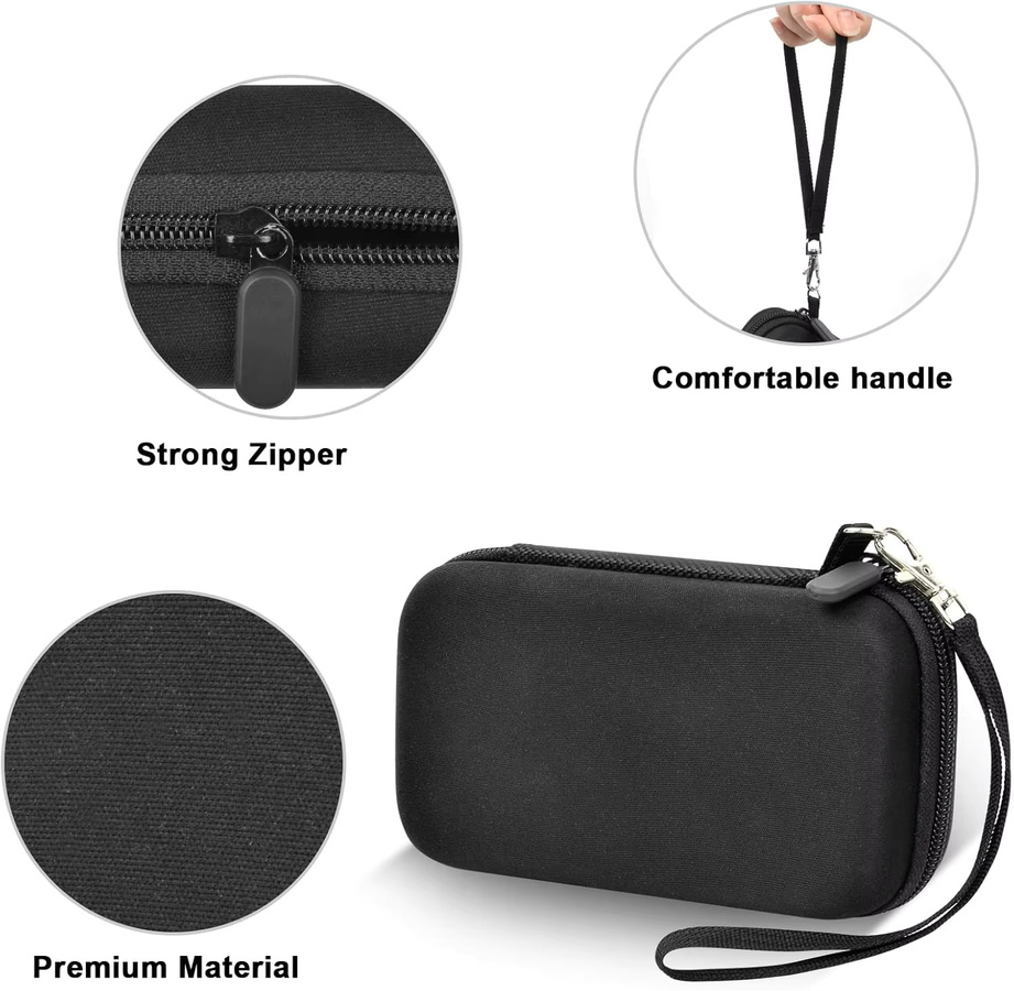 Schutzhülle für tragbare Powerbank von Kasfoti in Schwarz - Bild 3