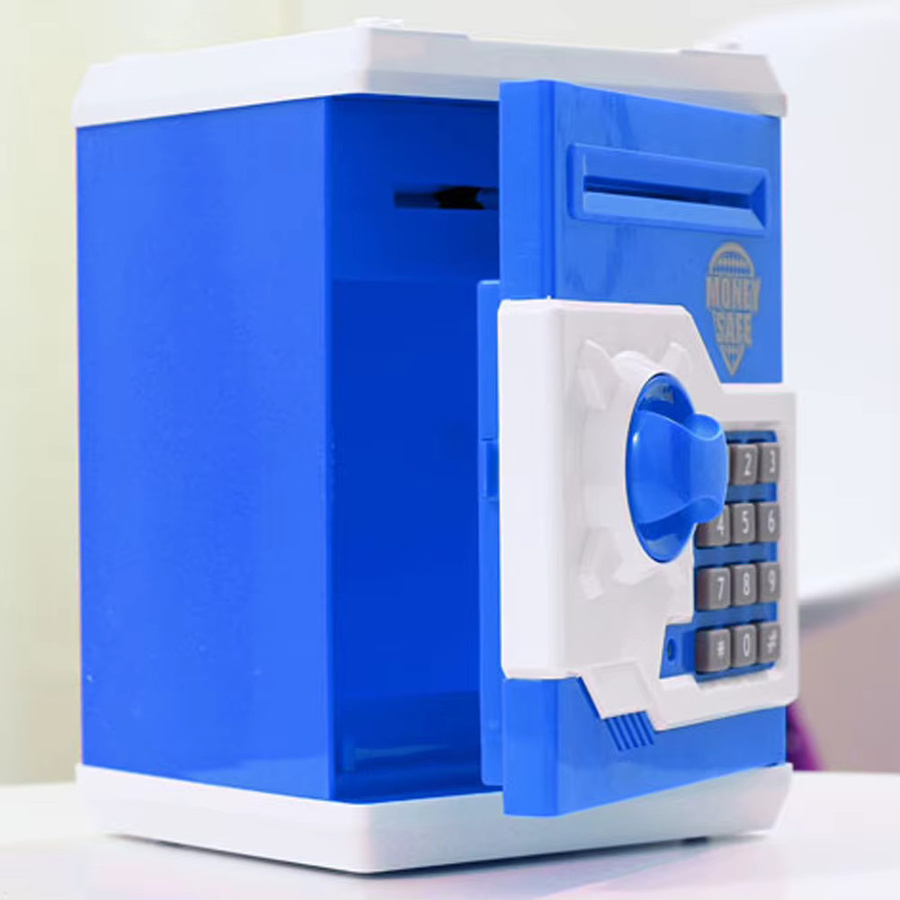 alloet Geldautomat-Sparbüchse, Bargeld-Sparbox, Tresor aus Naturharz - Bild 3