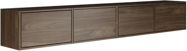 Selsey TV-Hängeboard Framme in Walnuss Dunkel, 4-türig, Breite: 201,2 cm - Bild 1