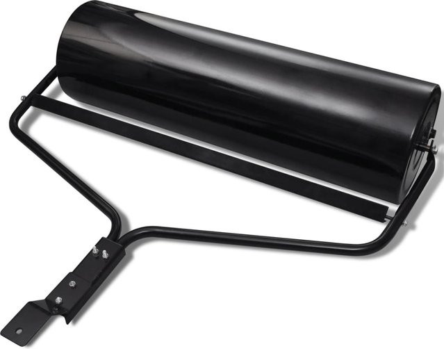 Rasenwalze VD Home Furnishing Schwarz aus Stahl mit 68 l Fassungsvermögen - Bild 1