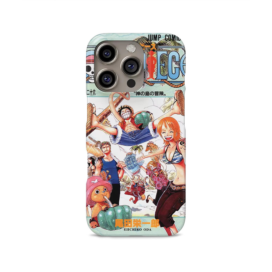 Bandai Comic O-Ones P-Pieces Handyhülle für iPhone 17 16 15 14 13 12 11 Pro Max Plus mit doppelschichtiger Abdeckung - Bild 2