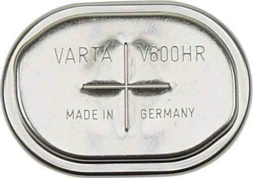 Varta V600HR Knopfzellen-Akku 600H NiMH 1.2V 600 mAh Silber - Bild 1
