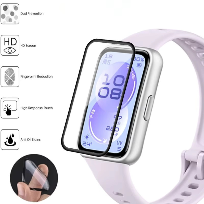 Displayschutzfolie für Huawei Band 11/11 Pro, transparent, Silikon - Bild 2