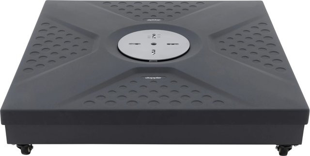 Doppler Active Easy Push Rollsockel für Pendelschirme, anthrazit, B/T/H: 88 x 88 x 20 cm - Bild 1