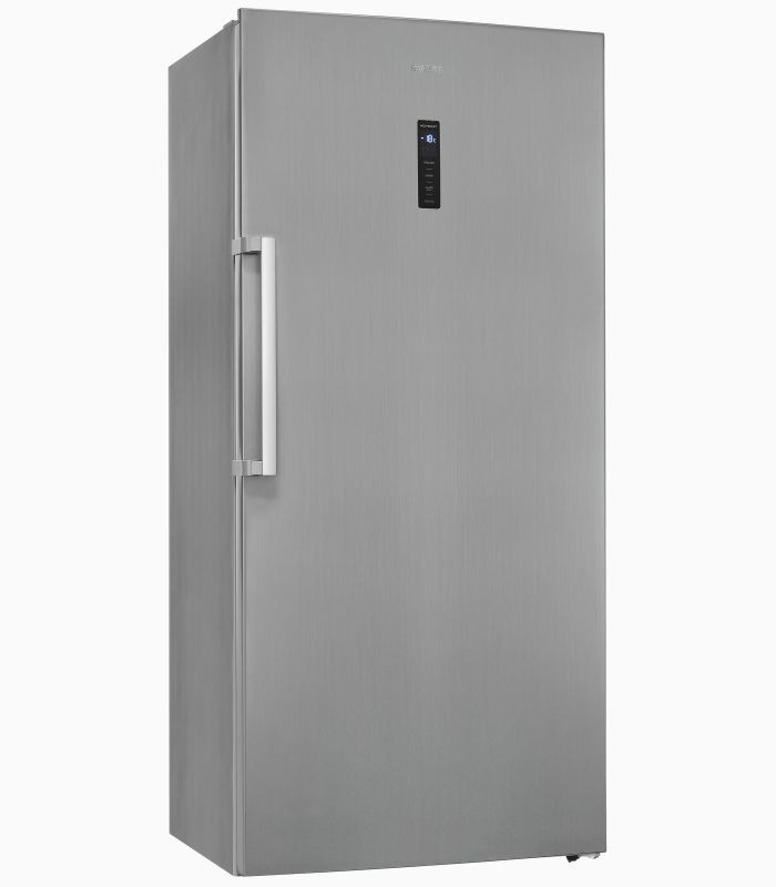 GS600-NF-H-040E Gefrierschrank in Inoxlook mit No-Frost Funktion, Farbe: Silber, B/T/H: 60,0 x 75,0 x 189,0 cm - Bild 2
