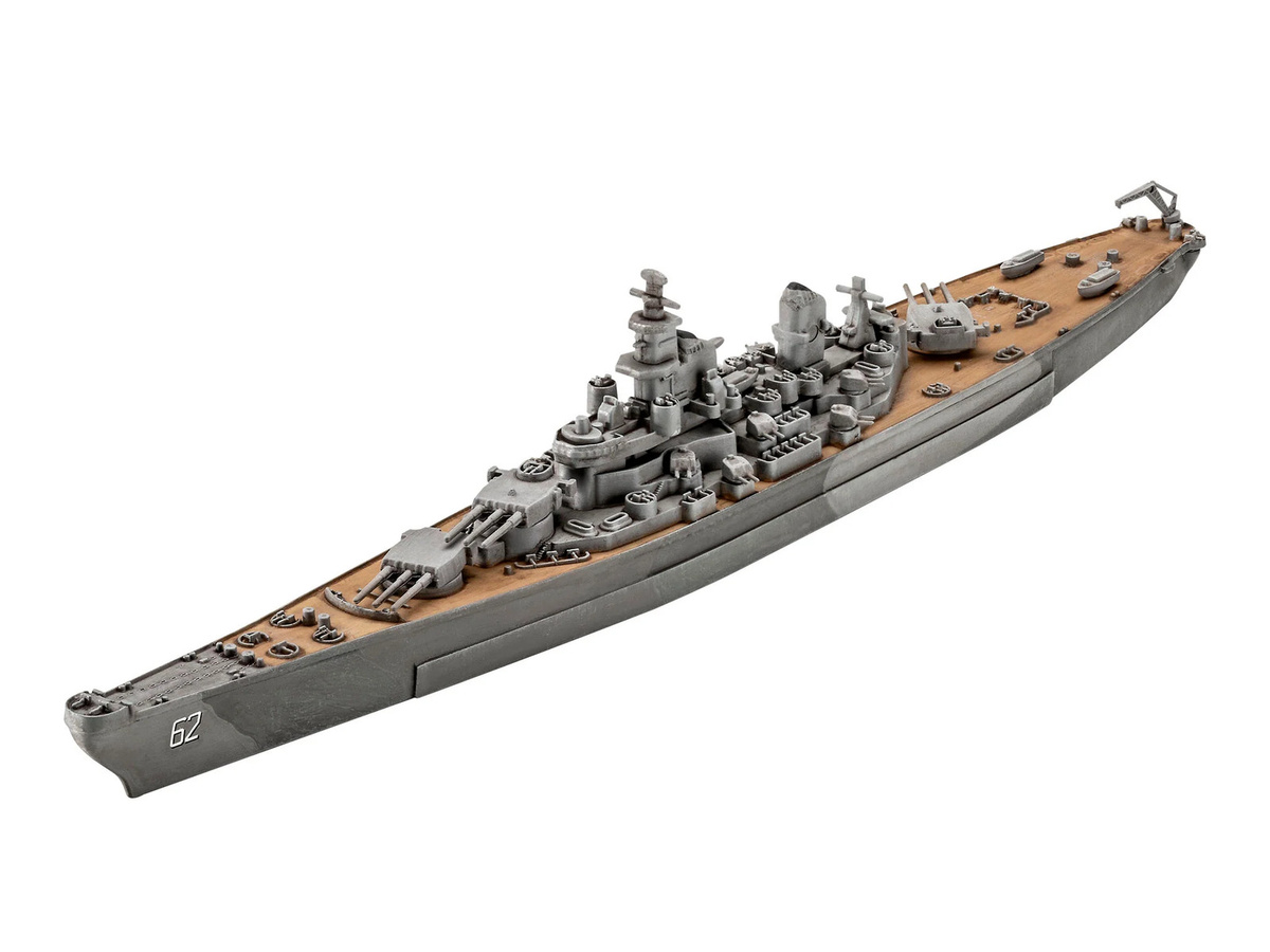 Revell Battleship USS New Jersey, Starter Kit, 1:1200 - Bild 3