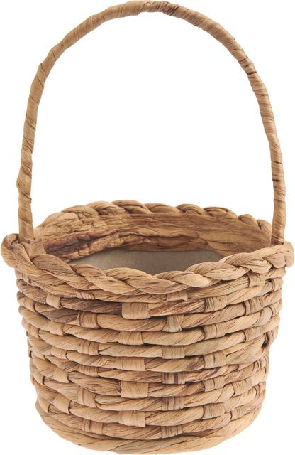 Geflochtener Korb von Rico Design für die Osterzeit, B/T/H: 23,0 x 15,0 cm - Bild 1