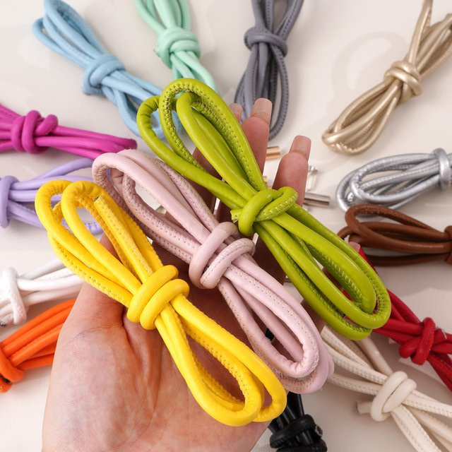 Beadia PU-Lederband, bunt, 6 mm - Bild 1