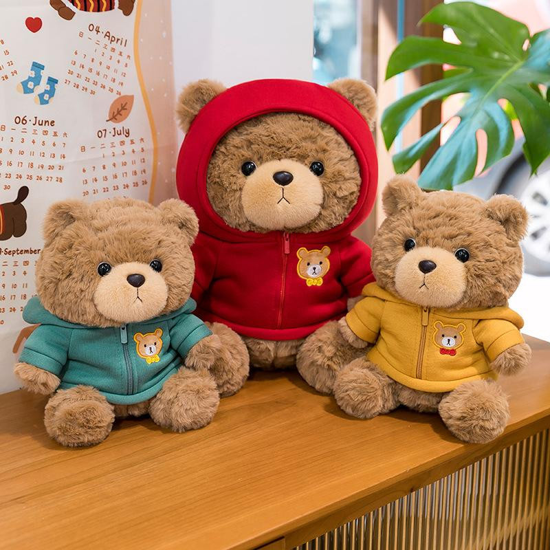 Teddybär Plüschtier Braun 25cm - Bild 2