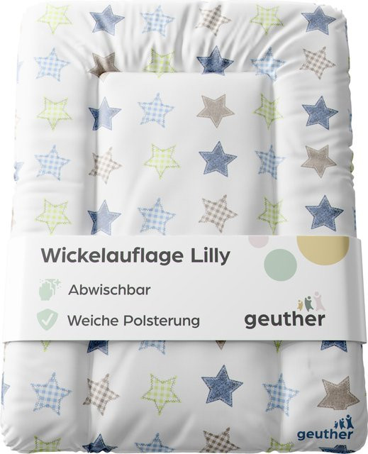 Wickelauflage Lilly von Geuther in Multicolour mit ÖKO-TEX Standard 100 Zertifizierung - Bild 1