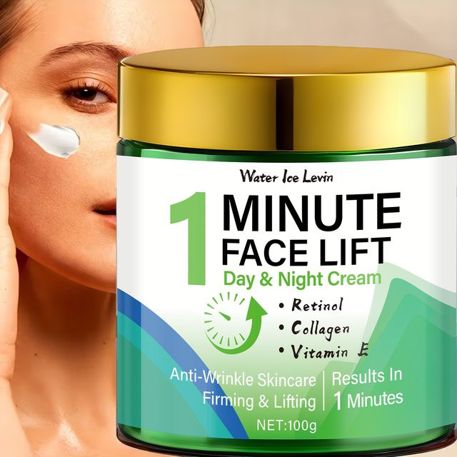 Water Ice Levin Minute Face Lift Tag- und Nachtcreme, Retinol, Kollagen - Bild 1