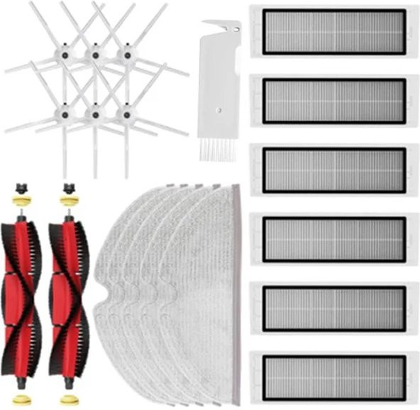 Roborock Ersatzteil-Set mit Hepa-Filter und Hauptbürste für Xiaomi Roborock S5 Max, S6 MaxV und S6 Staubsauger - Bild 1