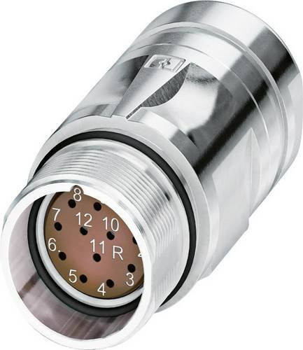 Phoenix Contact M23 Kupplungsteckverbinder mit SPEEDCON 1620003 CA-12F1N8A9503 in Silber - Bild 1