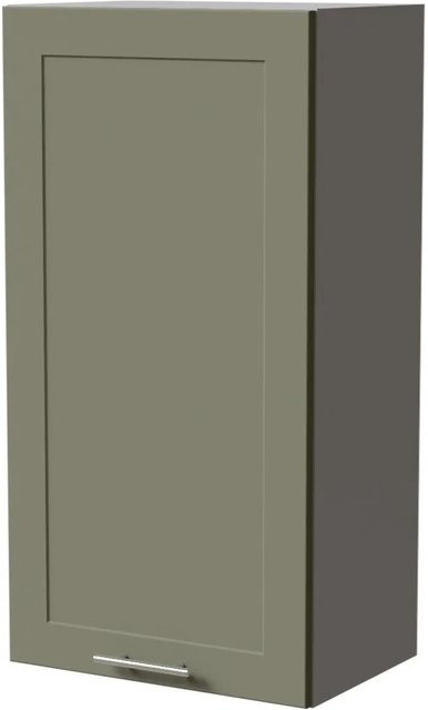 Feldmann-Wohnen Hängeschrank Oslo Küchenschrank in Grau und Reed Green Matt mit Soft-Close-Türen, B/T/H: 50 x 32,5 x 96 cm - Bild 1