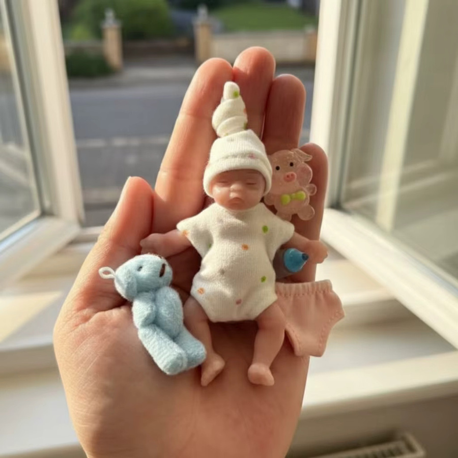 AnjoDoll Mädchen Puppe, Silikon, Bunt / Mehrfarbig - Bild 1