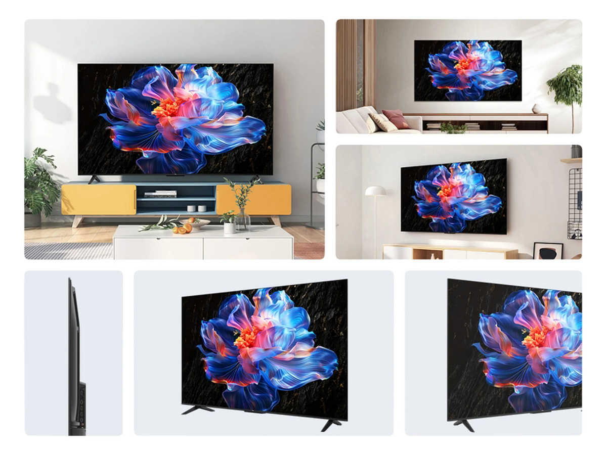 TCL 55P61K 4K Ultra HD Smart TV in Schwarz - Bild 3