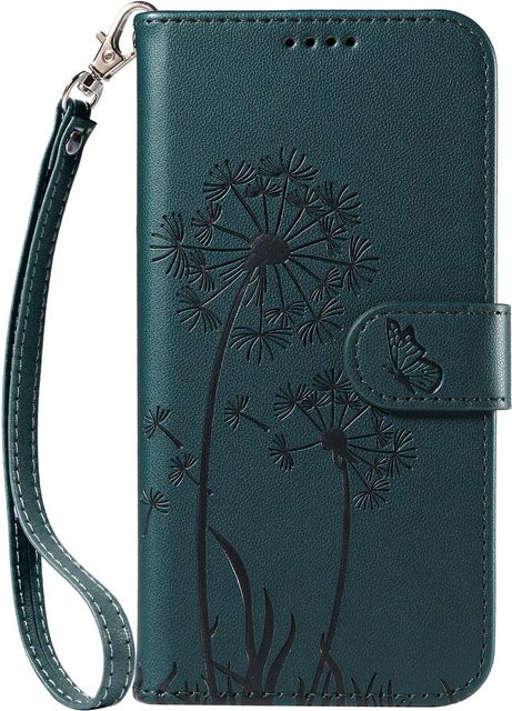 Samsung Galaxy M12 Flip-Portemonnaie-Hülle aus PU-Leder in Blau - Bild 1