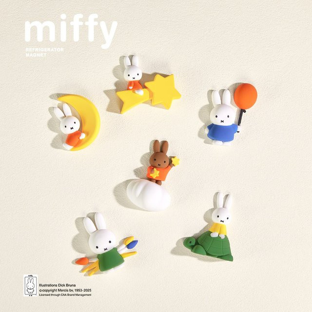 Miffy Kühlschrankmagnete, Mystery Blind Box, Sammel-Ornamente - Bild 1
