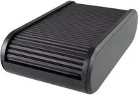 Helit Visitenkartenbox The Personal in Schwarz aus Kunststoff, B: 24,0 cm, H: 6,7 cm, T: 13,6 cm - Bild 2