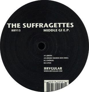 Suffragettes - Middle GI E.P. 12-Zoll Vinyl LP von Rrygular, Electronic, 2007, Schwarz - Bild 1