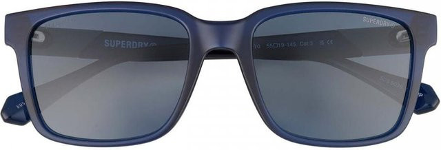 Superdry SDS 5039 Sonnenbrille, Herren, Vollrand, Square, Black, Polarisiert - Bild 1