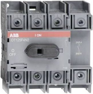 ABB OT125F4N2 Lasttrennschalter 4polig grau - Bild 1