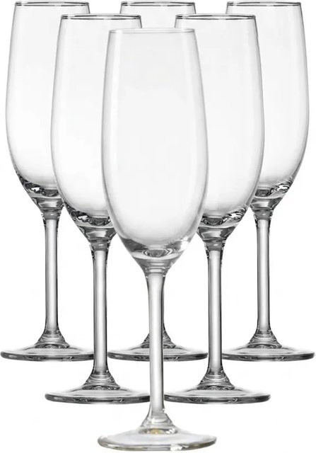Ritzenhoff & Breker Vio Sektgläser Transparent 6er Set 210 ml - Bild 1