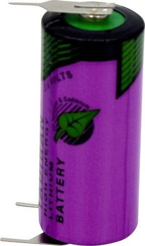 Tadiran SL-361/PT Spezial-Lithium-Batterie 3,6V 1600 mAh mit Lötpins in Lila - Bild 1