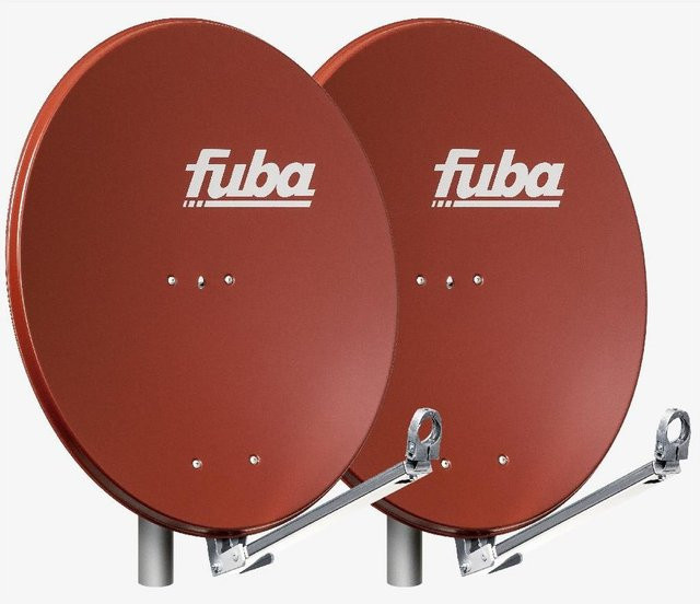 Fuba DAL 800 RR Satelliten-Reflektoren in Rot - Bild 1