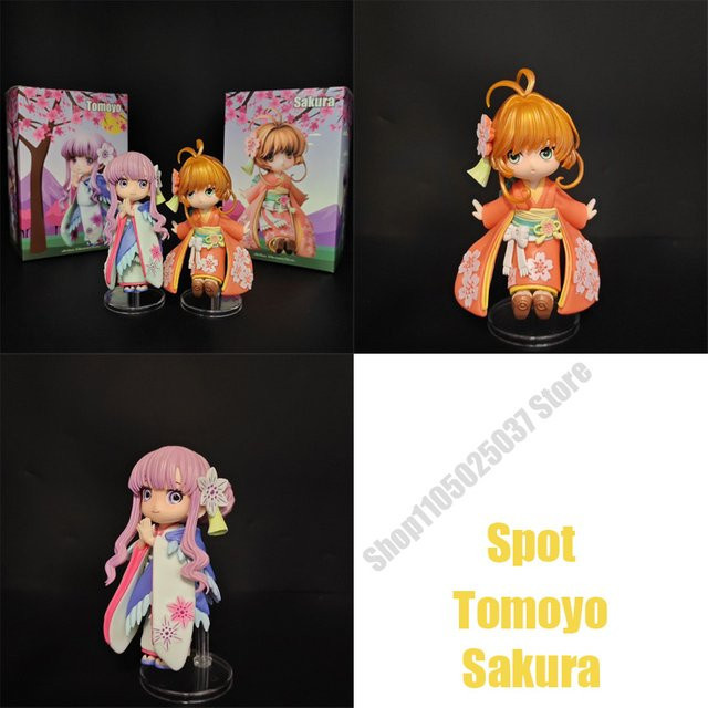 Bandai Cardcaptor Sakura Daidouji Tomoyo im Kimono-Stil, Anime-Figur, Kunststoff - Bild 1
