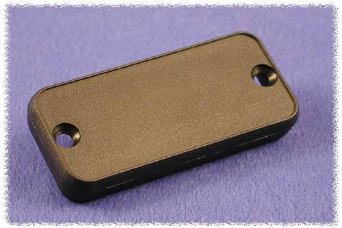 Hammond Electronics Profil-Gehäuse aus Aluminium in Schwarz, B/T/H: 82 x 70 x 12 mm - Bild 1