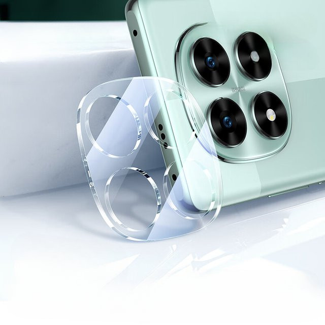 Xiaomi Poco X7 5G Kamera Objektiv Schutz aus gehärtetem Glas, transparente Rückseitenabdeckung - Bild 1