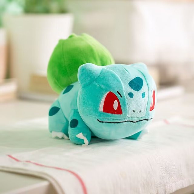 Aoger Bulbasaur Pokémon Plüschpuppe, 18 cm, Grün - Bild 1