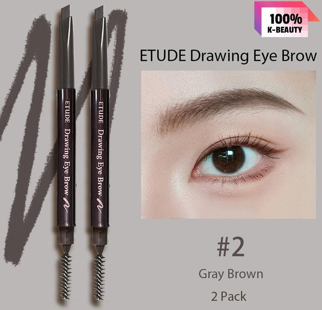 ETUDE Drawing Eye Brow Creme, Gray Brown - Bild 1