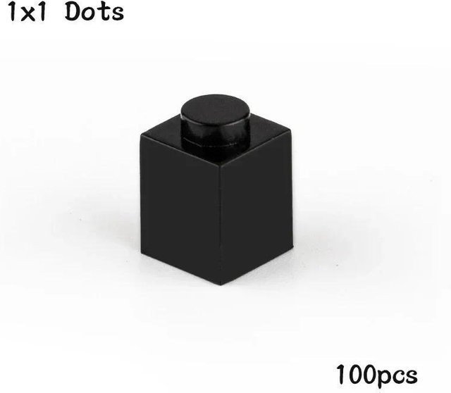 MOC 1x1 Teile 3005 Baustein, 100-teiliges Set, ab 6 Jahre - Bild 1
