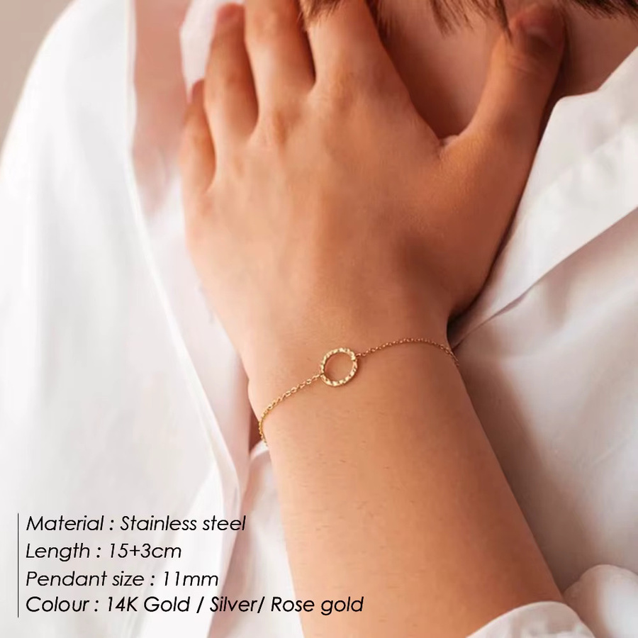EMANCO Kettenarmband Edelstahl, Gold, Damen - Bild 2