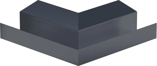 Sarei SDF-Kastenrinnenwinkel Piccolo Außeneck 90 Grad aus Aluminium in Anthrazit - Bild 1