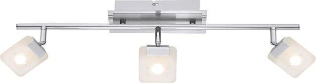 OBI LIGHTING LED-Deckenleuchte Fano 3er-Spot in Chrom und Nickel mit warmweißem Licht - Bild 1