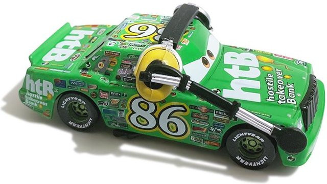Disney Pixar Cars Lightning McQueen Cruz Ramirez Chick Hicks Jackson Storm, Spielzeugauto, 1:55, ab 4 Jahren - Bild 1