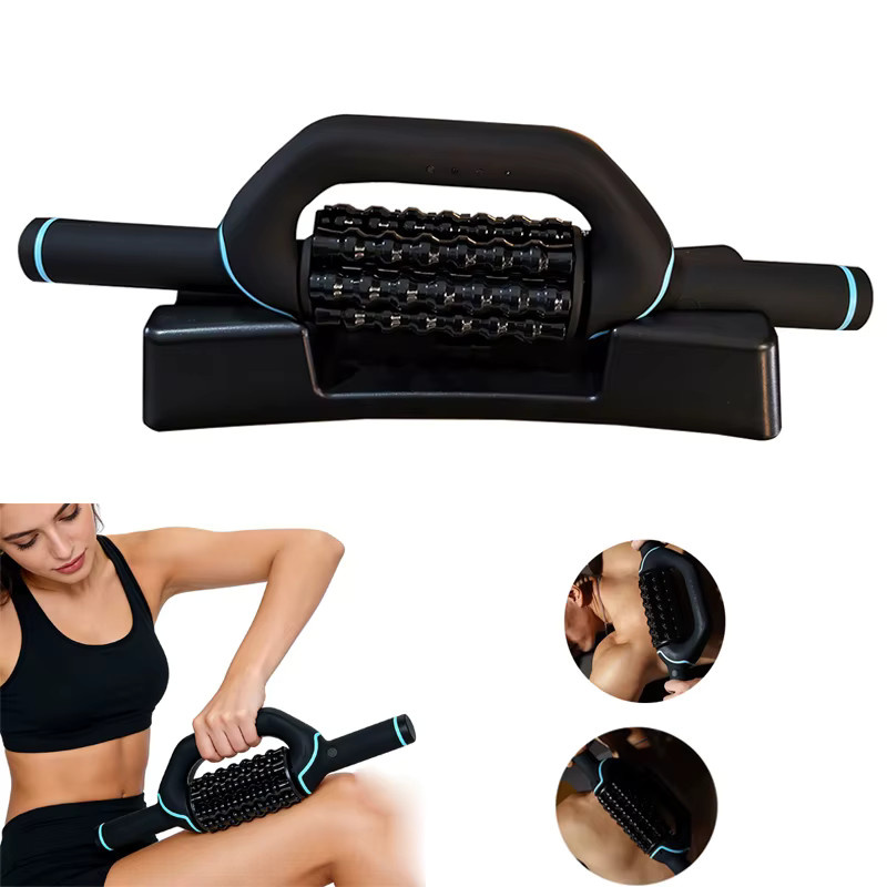 vilnason Elektrische Massagerolle, Schwarz, Unisex - Bild 2