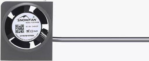 BambuLab Hot-End-Lüfter für FDM 3D-Drucker in Schwarz - Bild 1