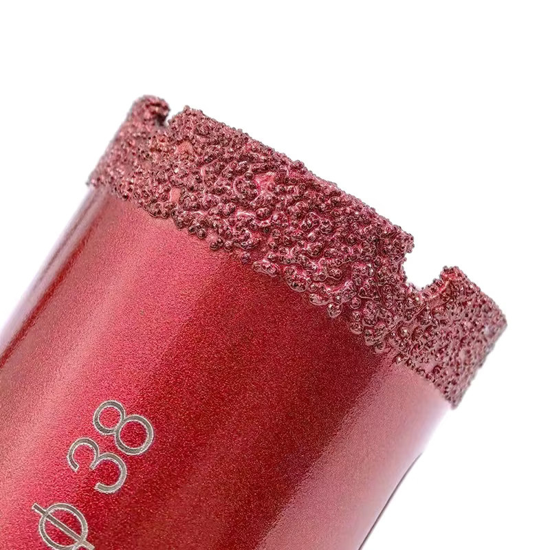 M10 Diamant-Kernbohrer für Keramikfliesen, Granit, Marmor und Mauerwerk in Rot - Bild 4