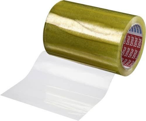 TESA Verpackungsklebeband aus PP-Folie, transparent, Breite: 15 cm, Länge: 66 m - Bild 1