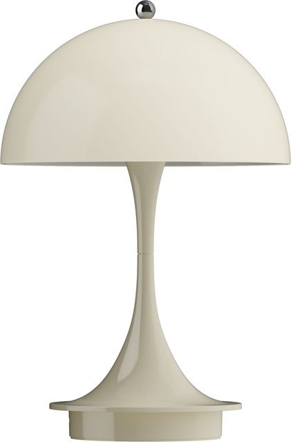 Louis Poulsen Panthella 160 Portable V3 Tischleuchte beige dimmbar mit Akku - Bild 1