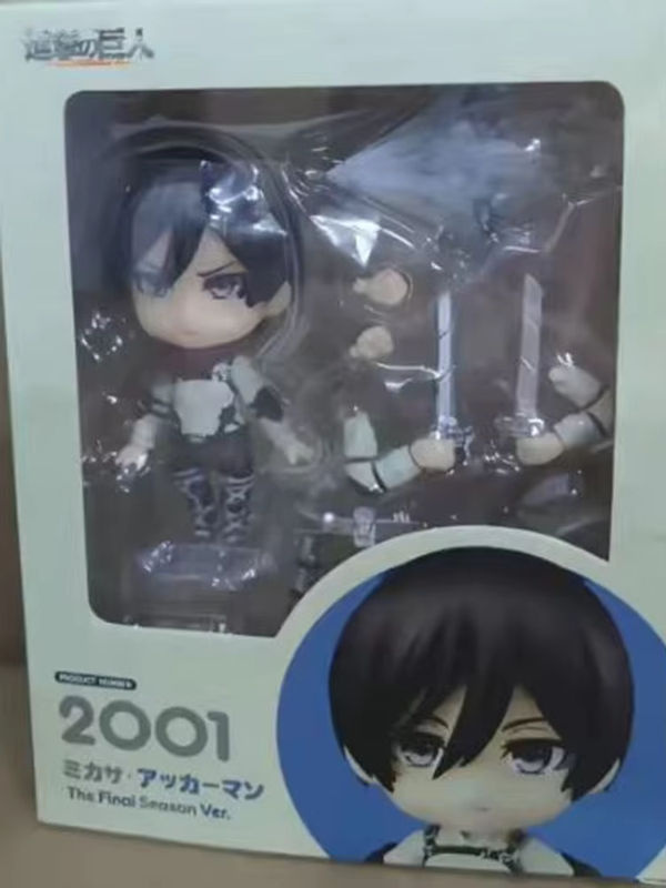 Bandai Mikasa Ackerman Attack On Titan Actionfigur Q-Version Final Season Sammelfigur mehrfarbig - Bild 4