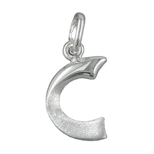 Colfem Anhänger Buchstabe C, 925 Silber, Unisex - Bild 1