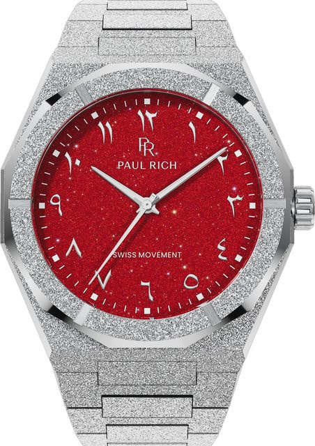 Paul Rich Herrenuhr, Quarz, Edelstahl, 43 mm, 5 ATM - Bild 1