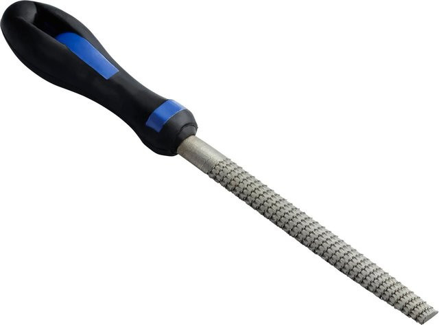 LUX-TOOLS Holzraspel halbrund in Schwarz, Durchmesser: 150 mm - Bild 1