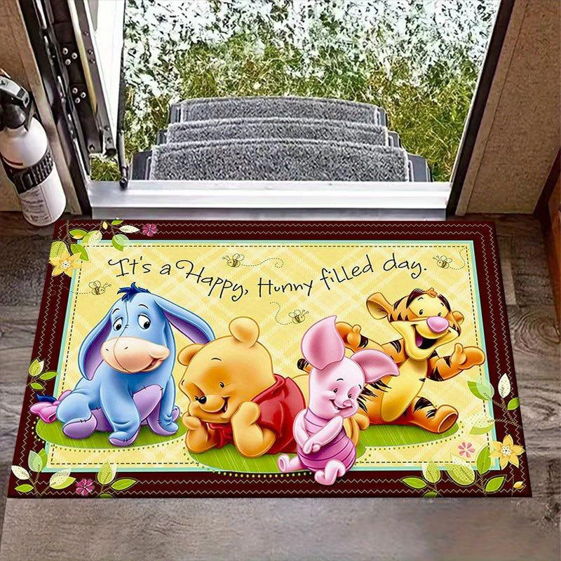 Yun Heng Three Teppich Läufer Winnie Puuh Muster, Rutschfest und Waschbar, Polyester, Mehrfarbig, B/T: 60 x 90 cm - Bild 3